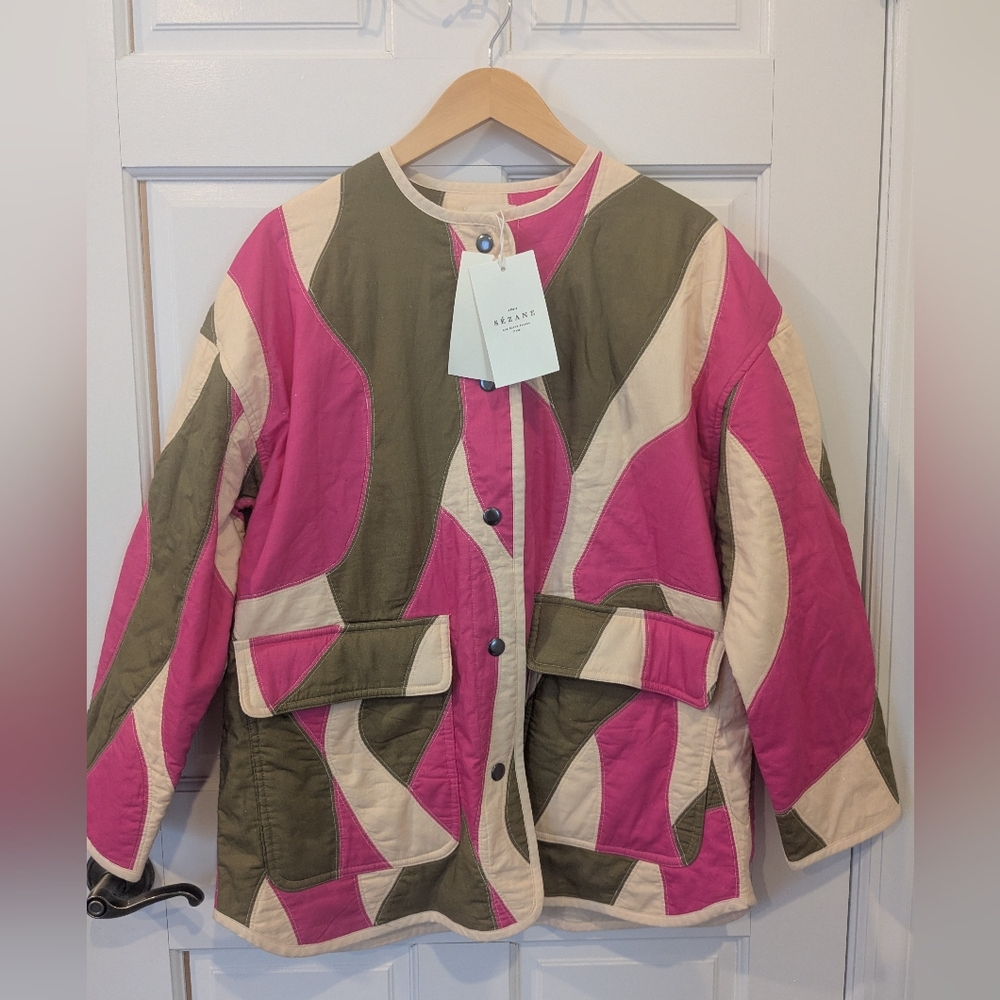 NWT Sezane Feral Jacket US 4